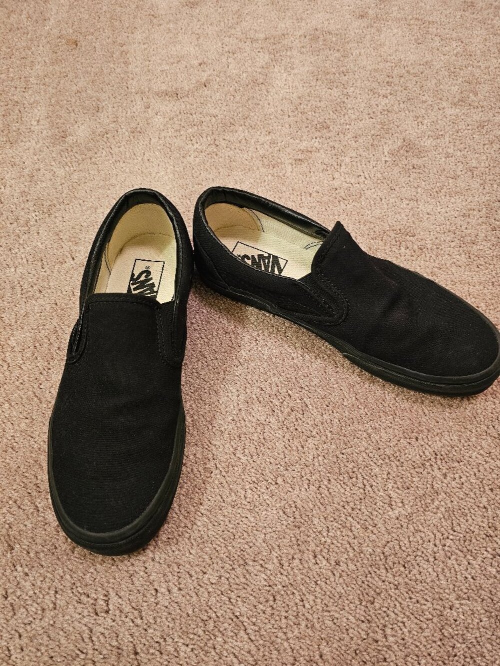 Black Size 8 Vans
